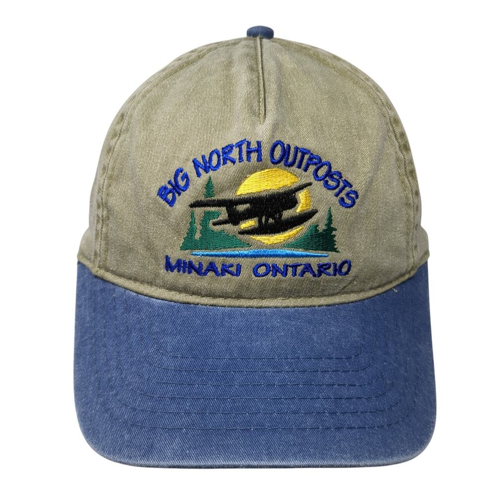 Big North Outpost Minaki Ontario Snapback 5 Panel Cap Multicolor One Size AJM